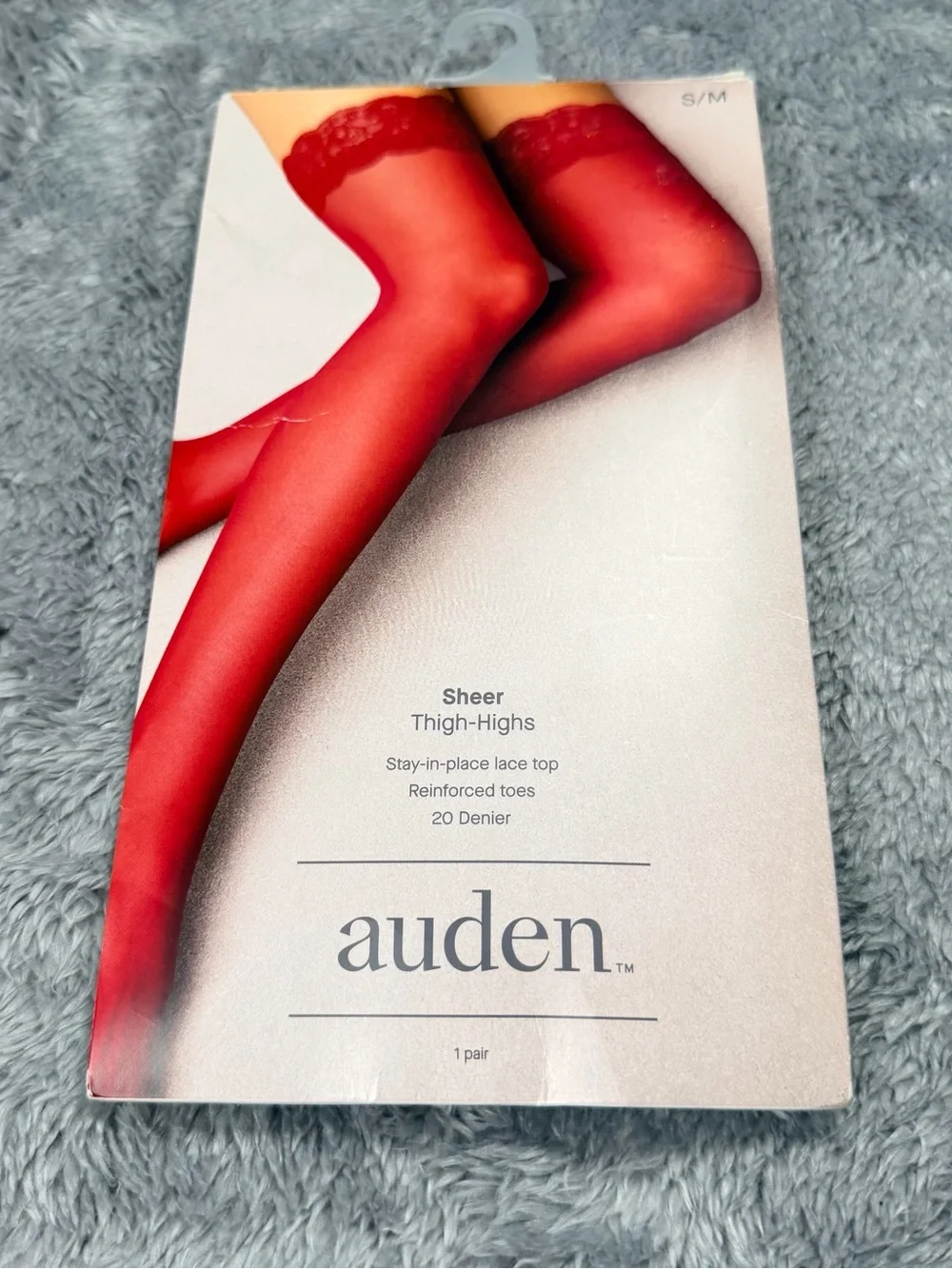 SPANX Red Sheer Thigh-Highs 241